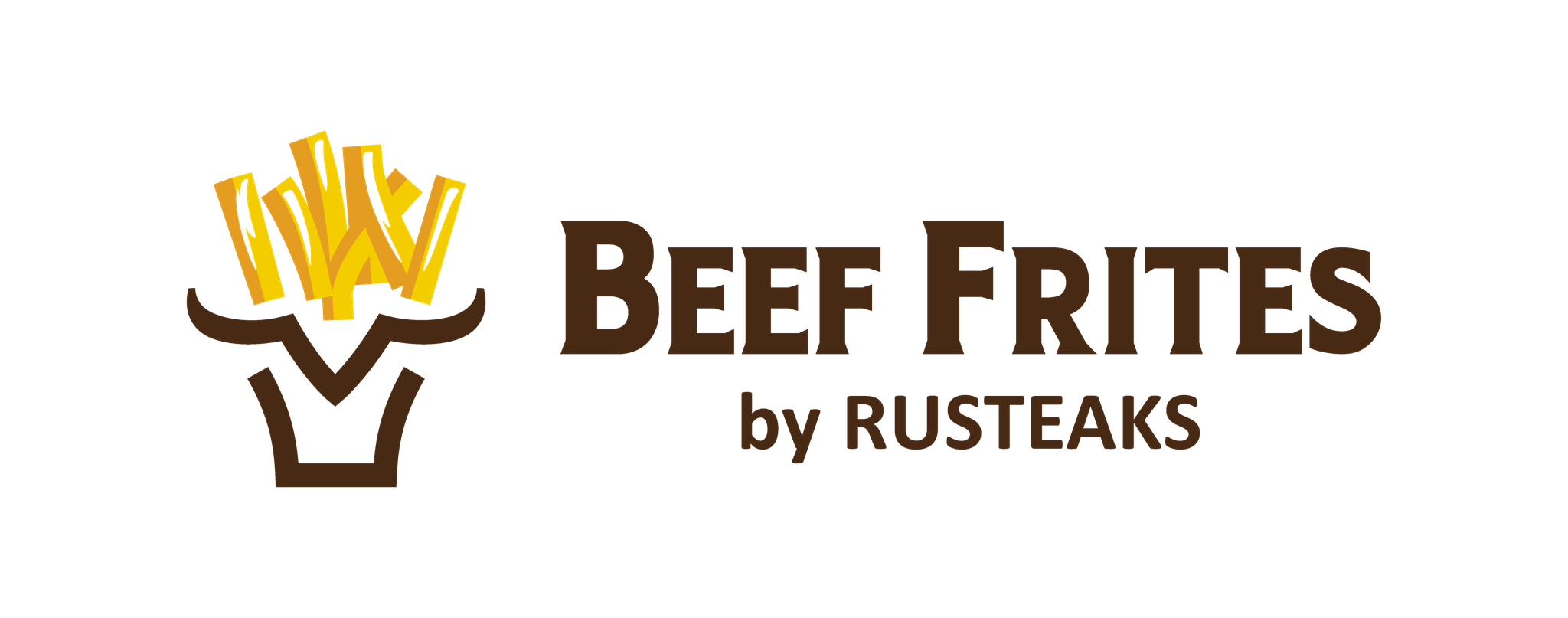 BEEF FRITES by RUSTEAKS ブランドロゴ