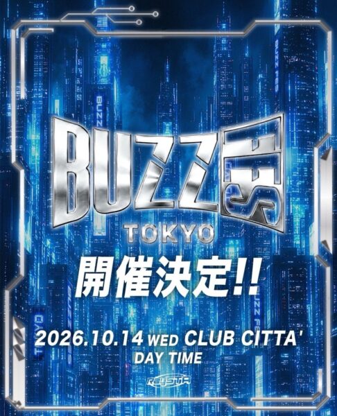 “BUZZ FES -TOKYO-”開催決定ビジュアル