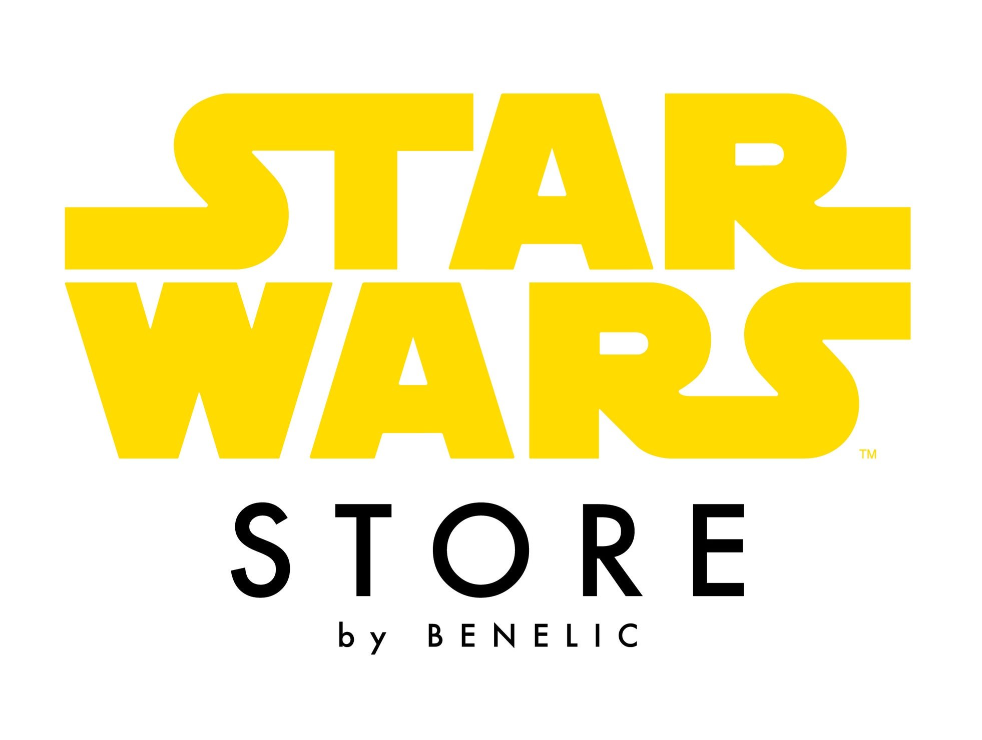 「STAR WARS STORE by BENELIC」のロゴ