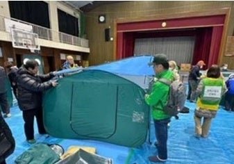川西市総務部危機管理課「避難所をリアルに体験してみよう！」