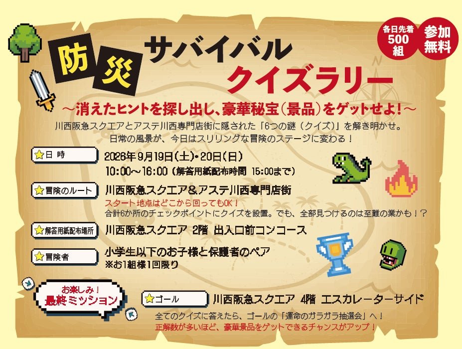 防災サバイバルクイズラリー