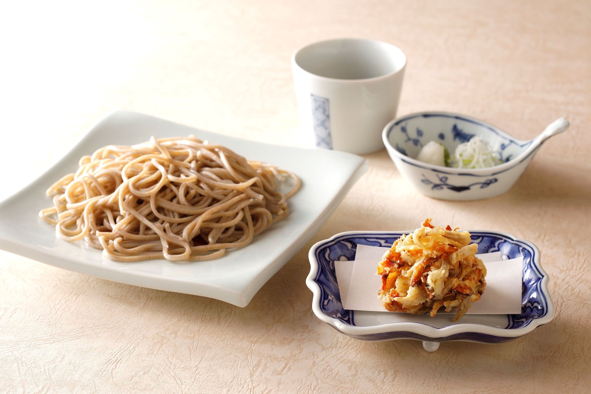 「松茸搔揚天 せいろ蕎麦」
