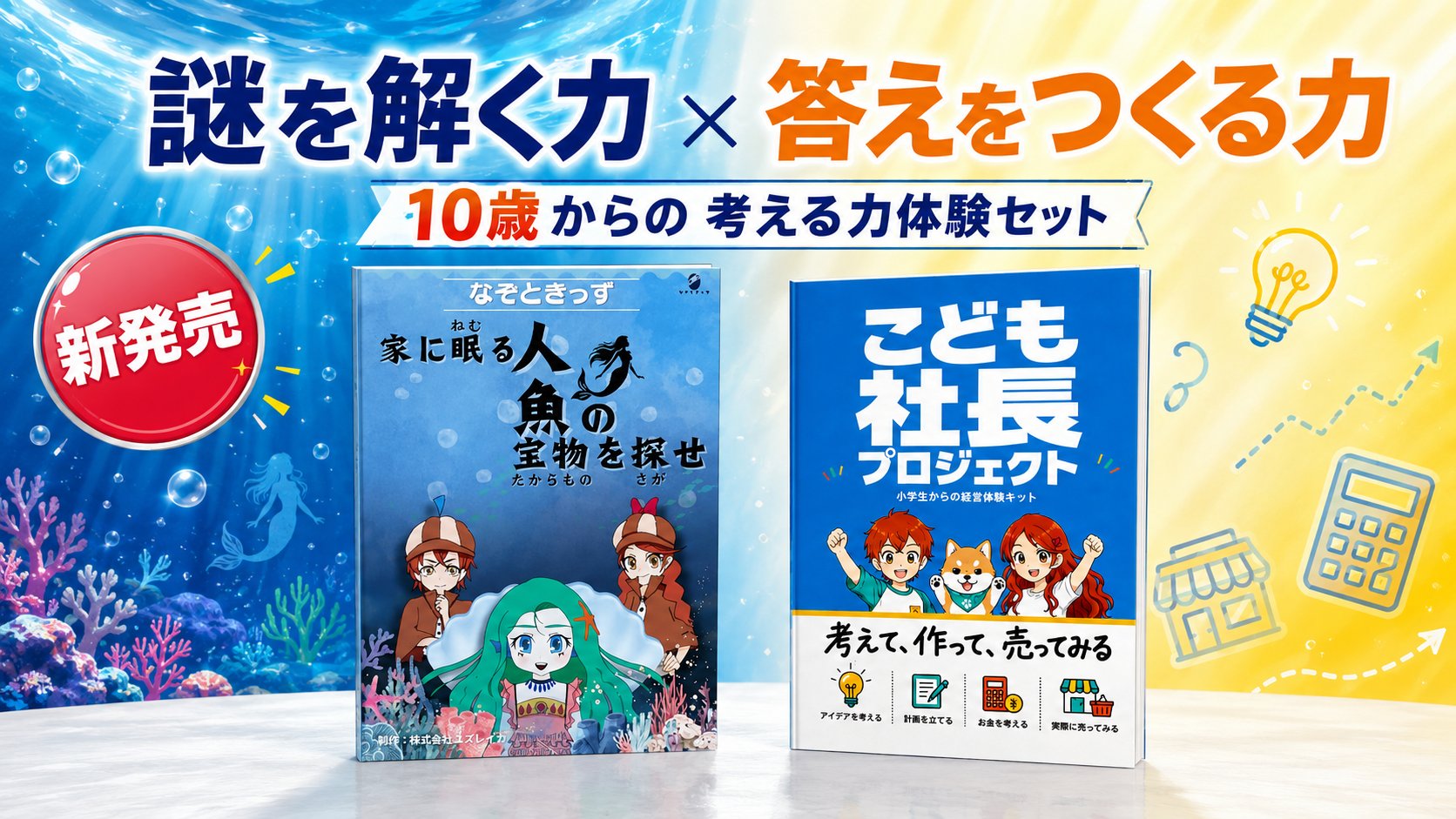 考える力体験セット新発売告知