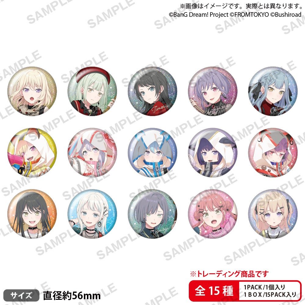 BanG Dream! Our Notes トレーディング缶バッジ ライブ衣装 ver. vol.2