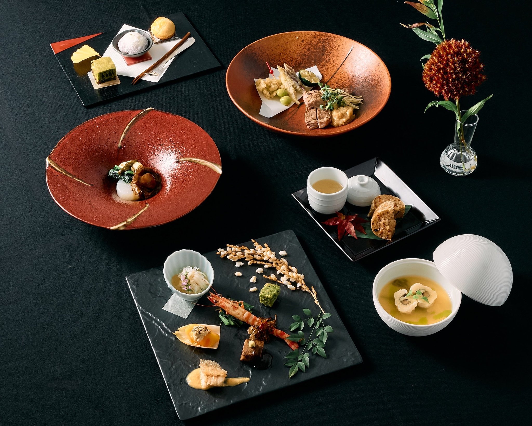 翡翠宮のChina Meets Japanese Flavorコース料理