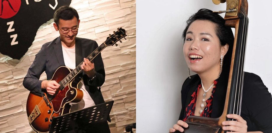 「ナカホドDUO」の演奏の様子