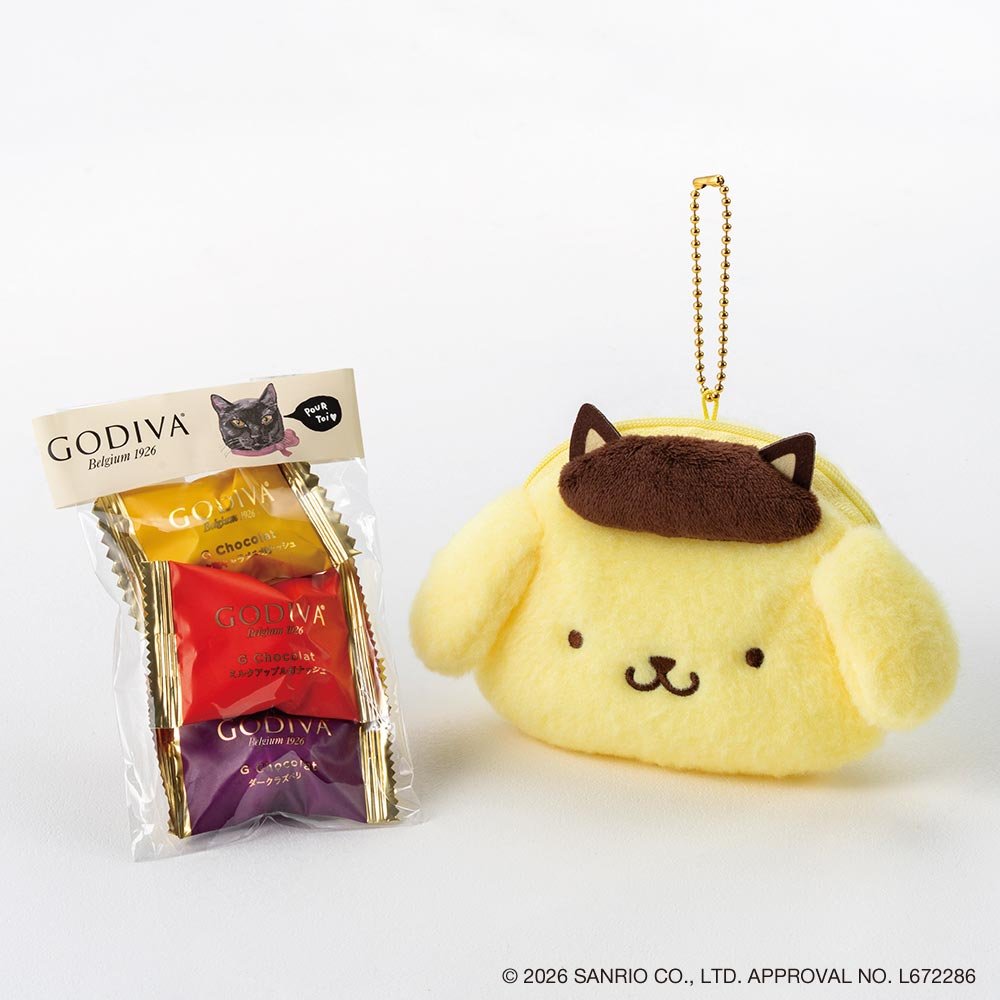 G ショコラとポムポムプリン ポーチのセット