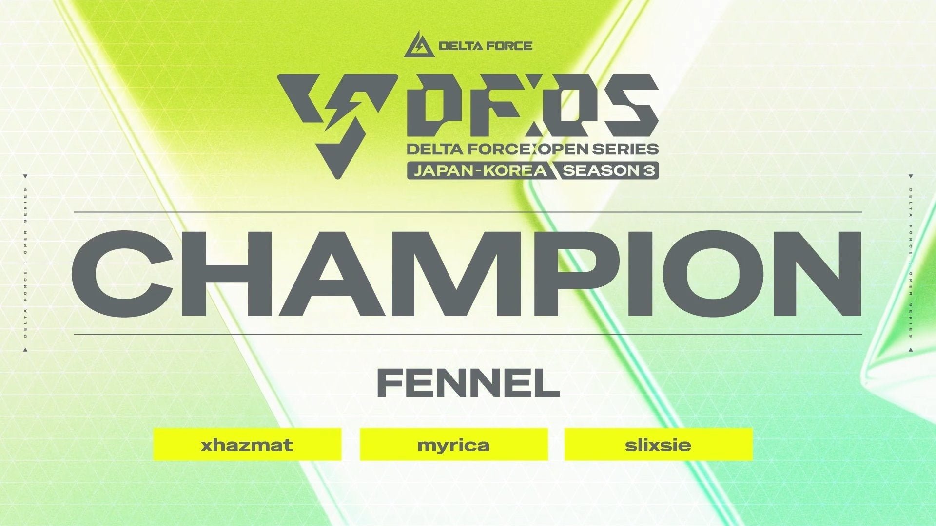 日本地域チーム「FENNEL」がDFOS日韓合同戦で優勝