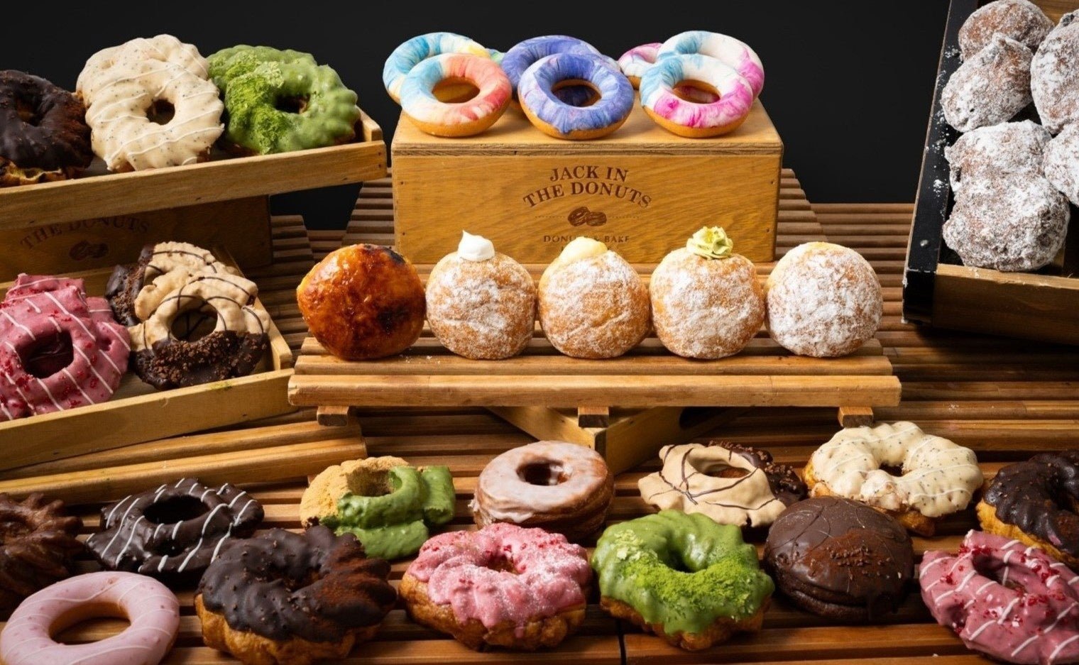 JACK IN THE DONUTS 世界のドーナツ ラインアップ