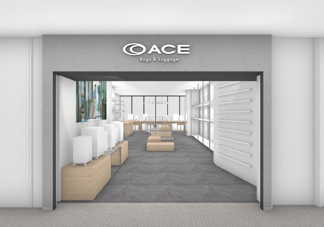 ACE Bags & Luggage 自由が丘ミューズスクエア店 店内