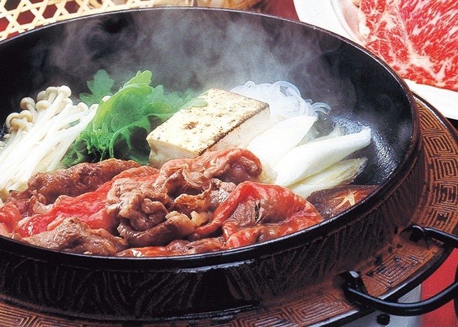 ●竹福 / 国産黒毛和牛赤身すき焼き 10,800円 直送品