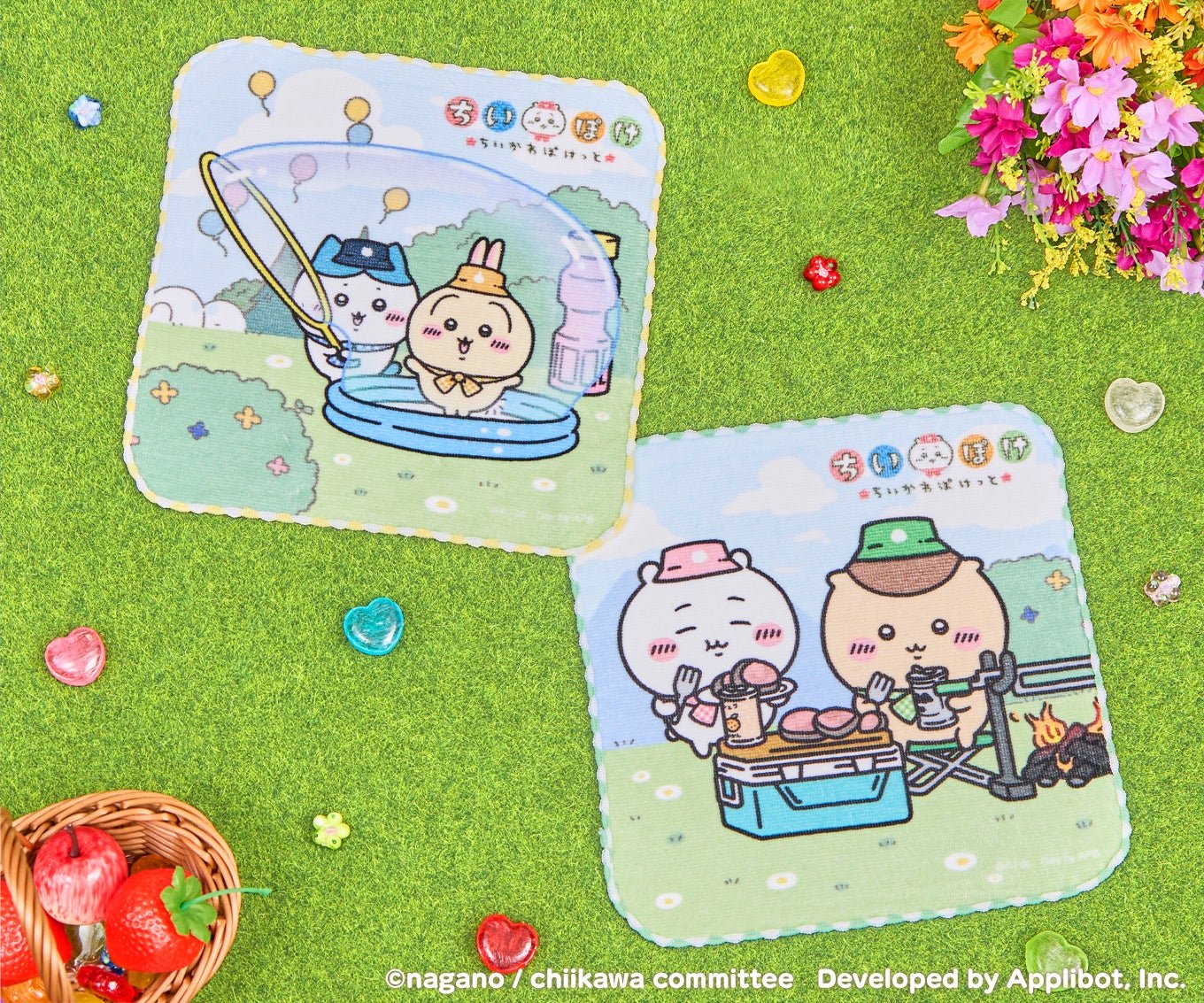 ▼『ちいかわぽけっと mini POP UP STORE』取り扱いモチーフ