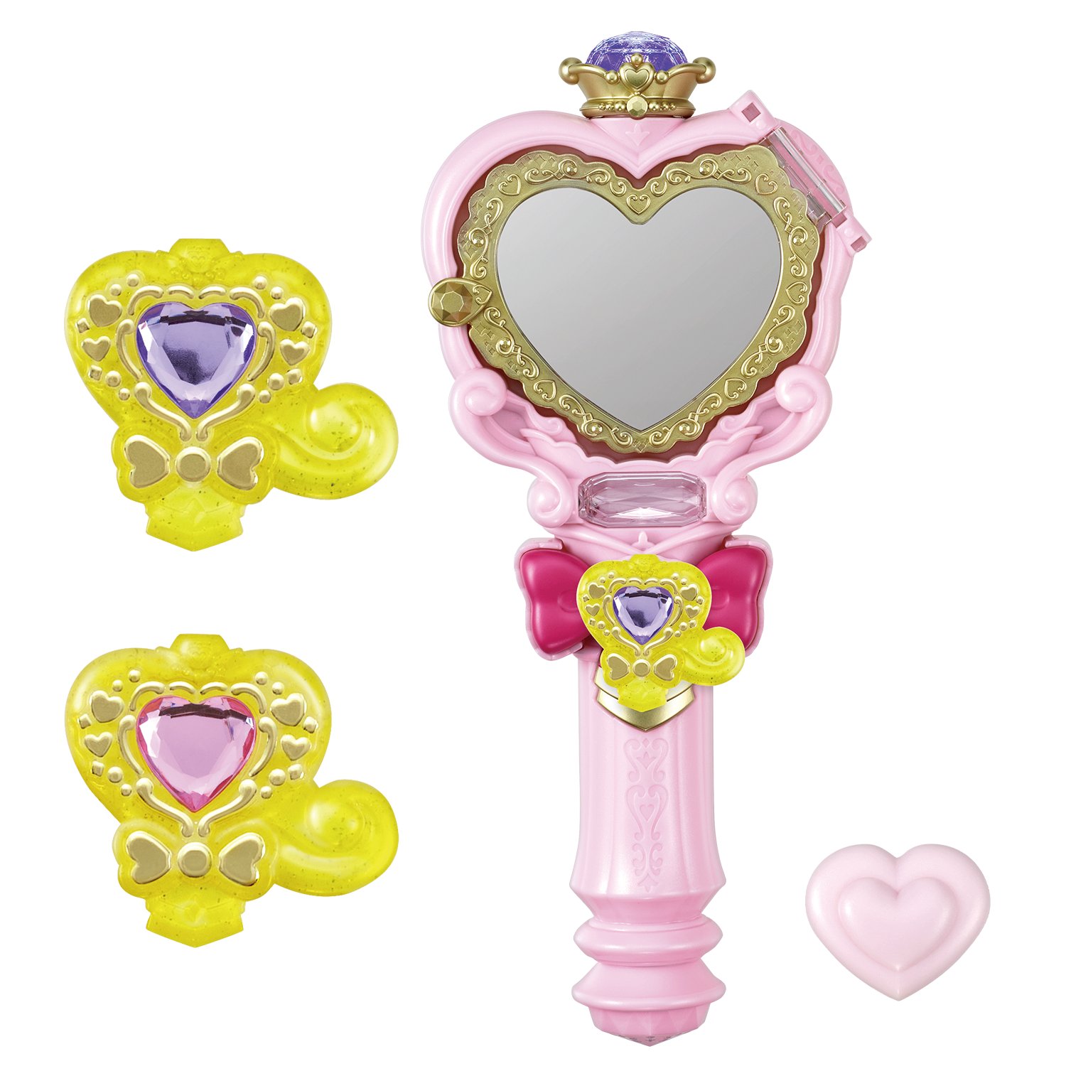 ハート型ミラーを中央に配した「プリキットミラールーペ」