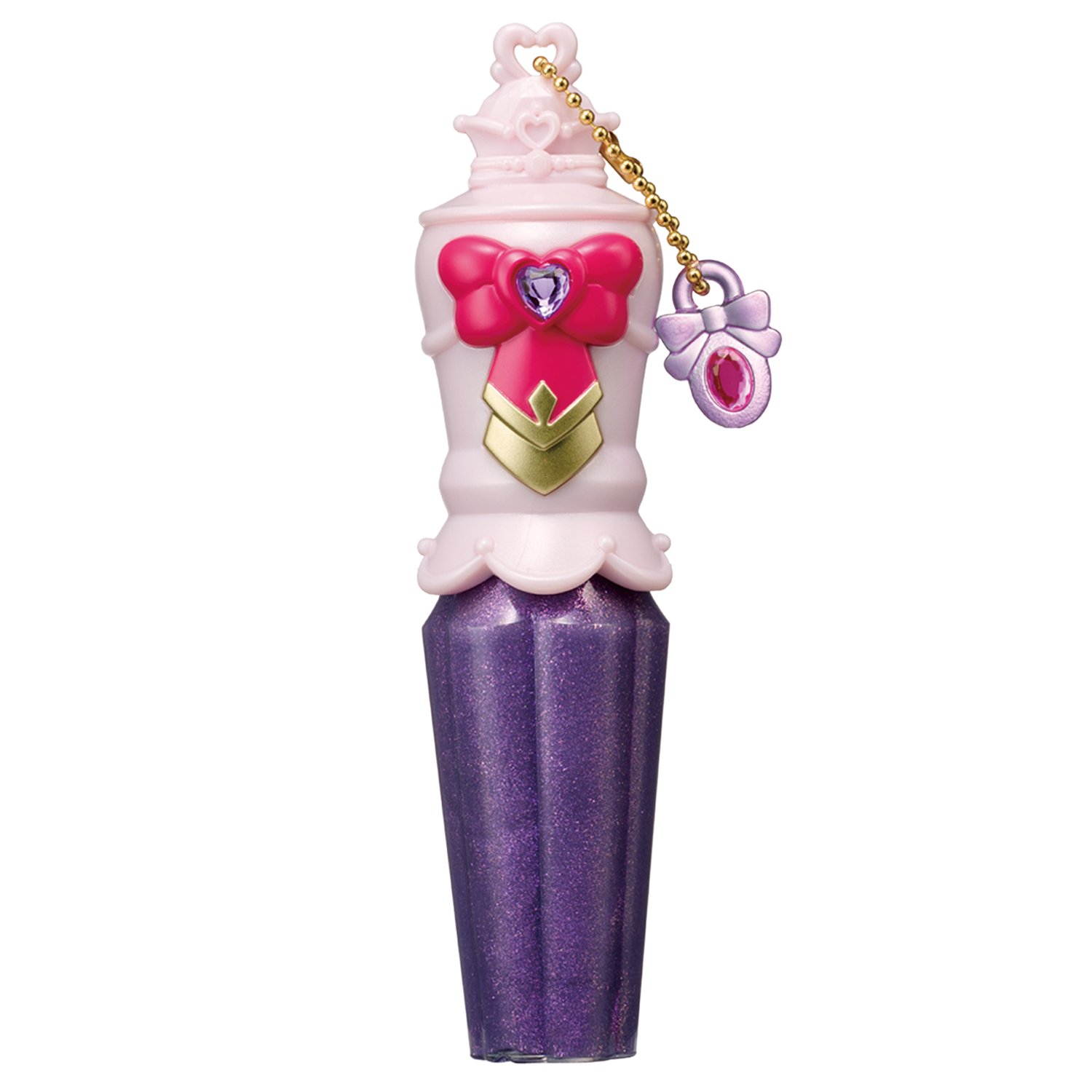 王冠モチーフのキャップが付いた「プリキットグロス キュアアンサー」