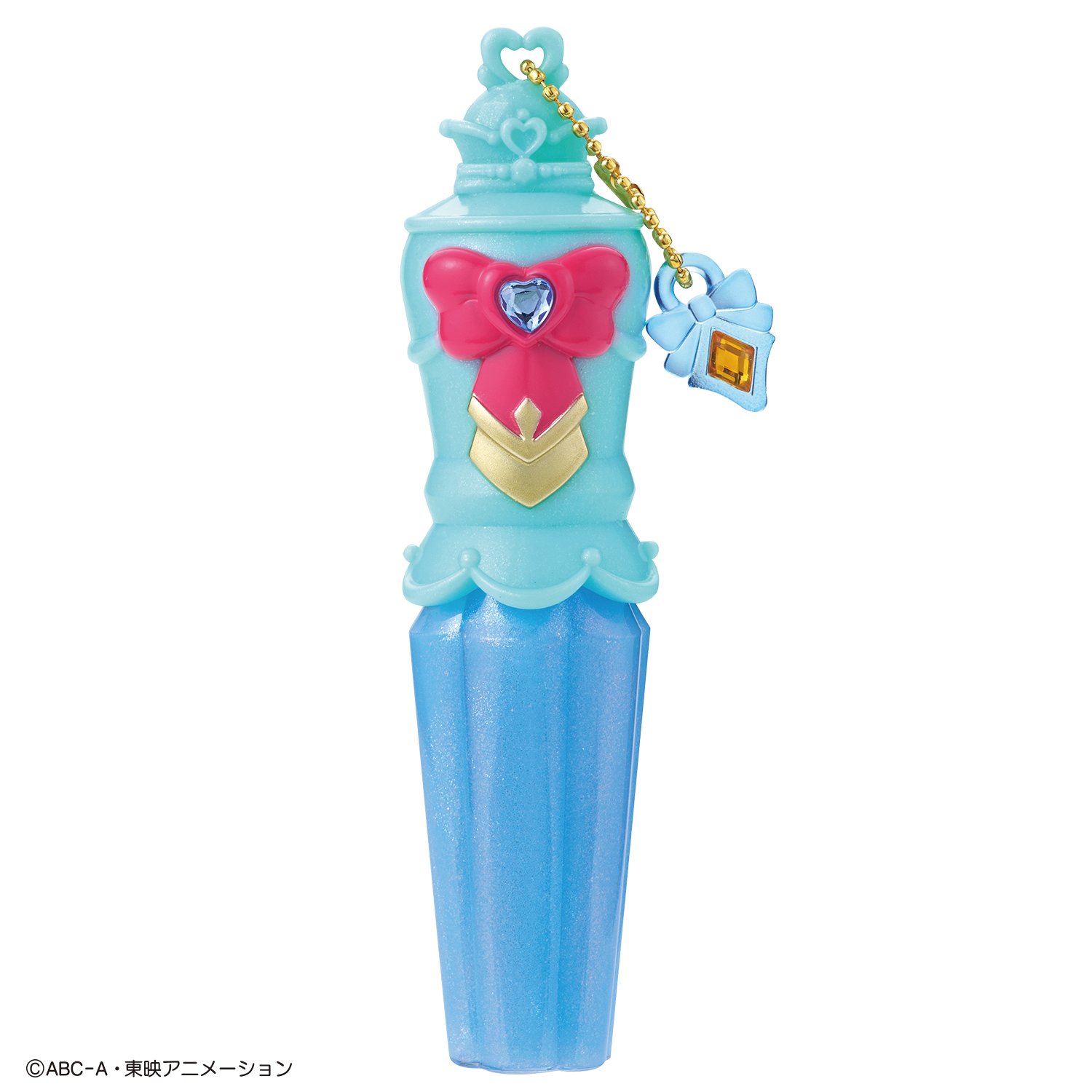金色のパーツが付いた「プリキットグロス キュアエクレール」