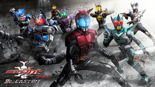 仮面ライダーカブトワールド20th CAST OFFキービジュアル