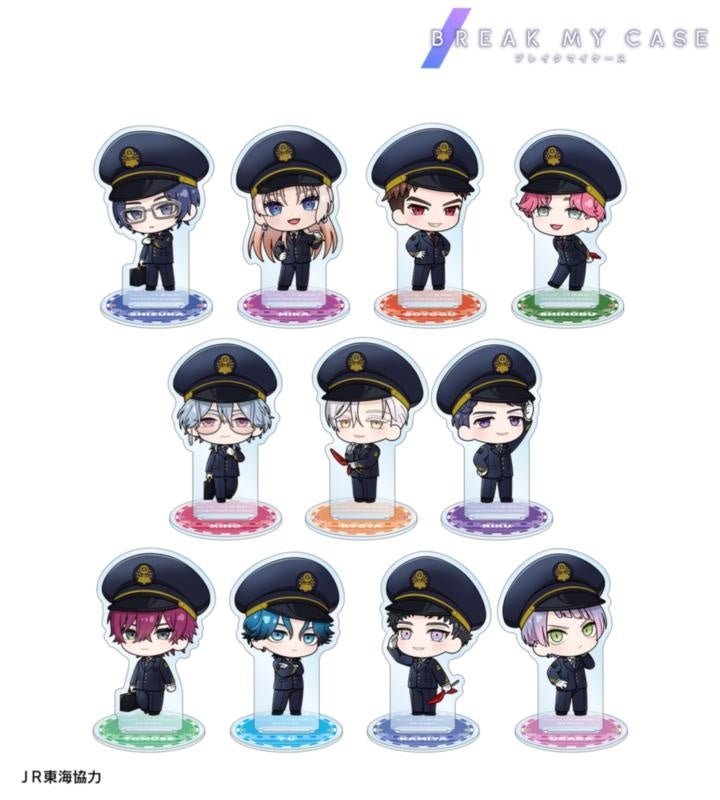 ちびキャラ駅員ver.アクリルスタンドB全11種