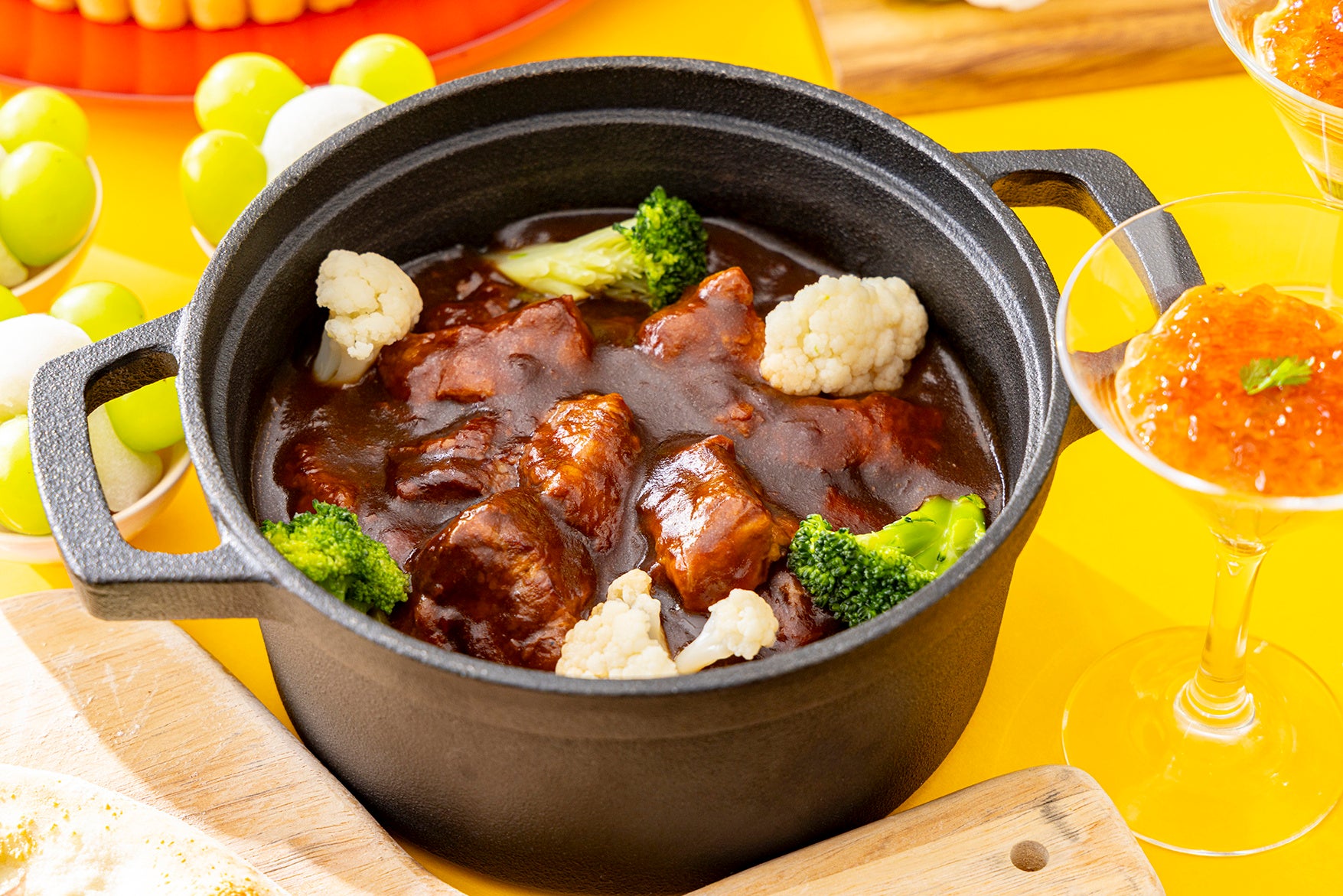 秋の美食紀行ビュッフェで提供される料理 3