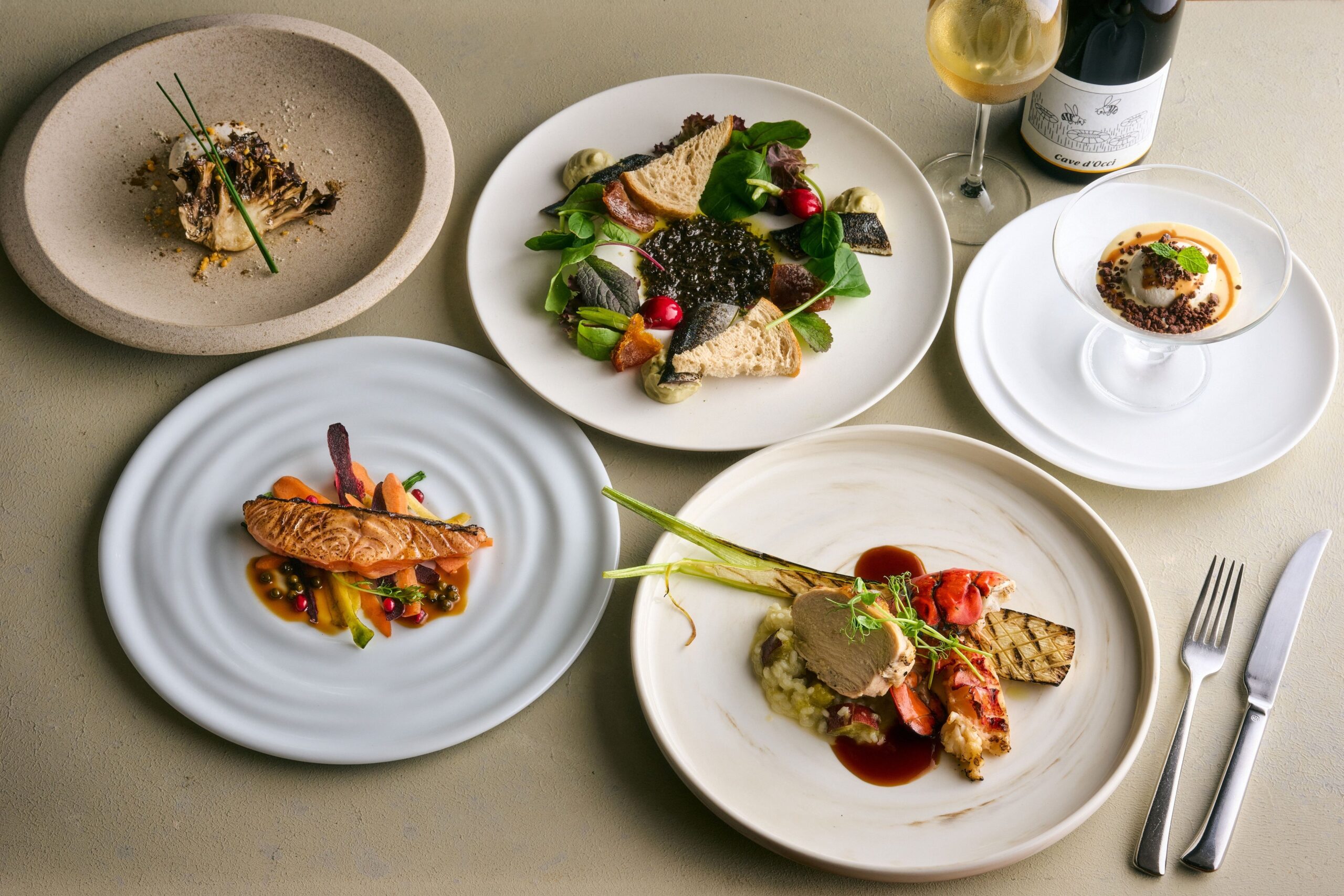 WOODSIDE diningのAutumn Course A（イメージ）