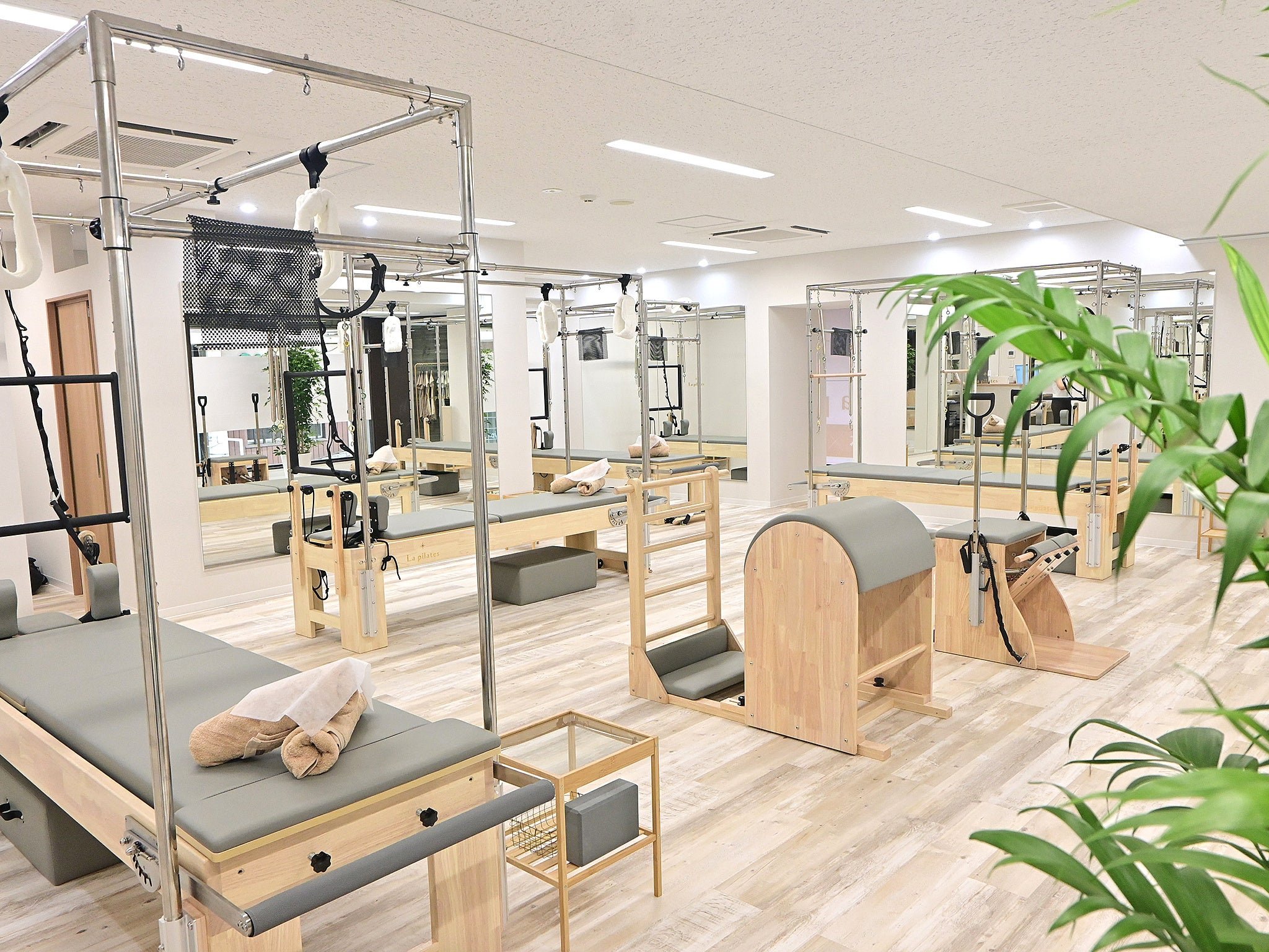 La pilates 鹿児島店 複数種類のマシン