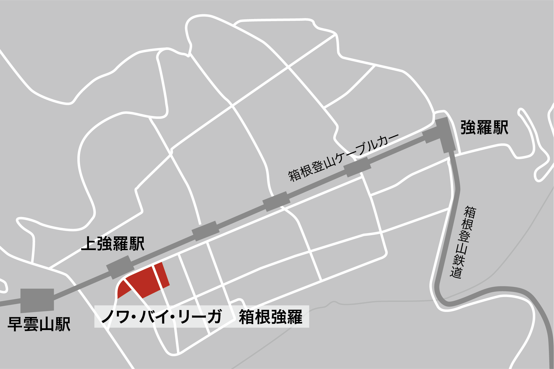 最寄り駅からのアクセス案内図