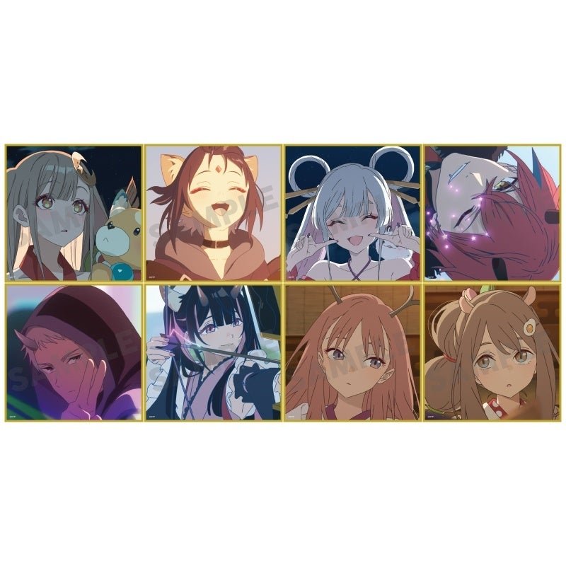 超かぐや姫! トレーディング和風色紙(全8種)