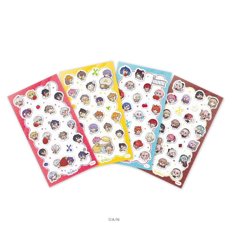 にじさんじ8th ぷにぷにシール全4種