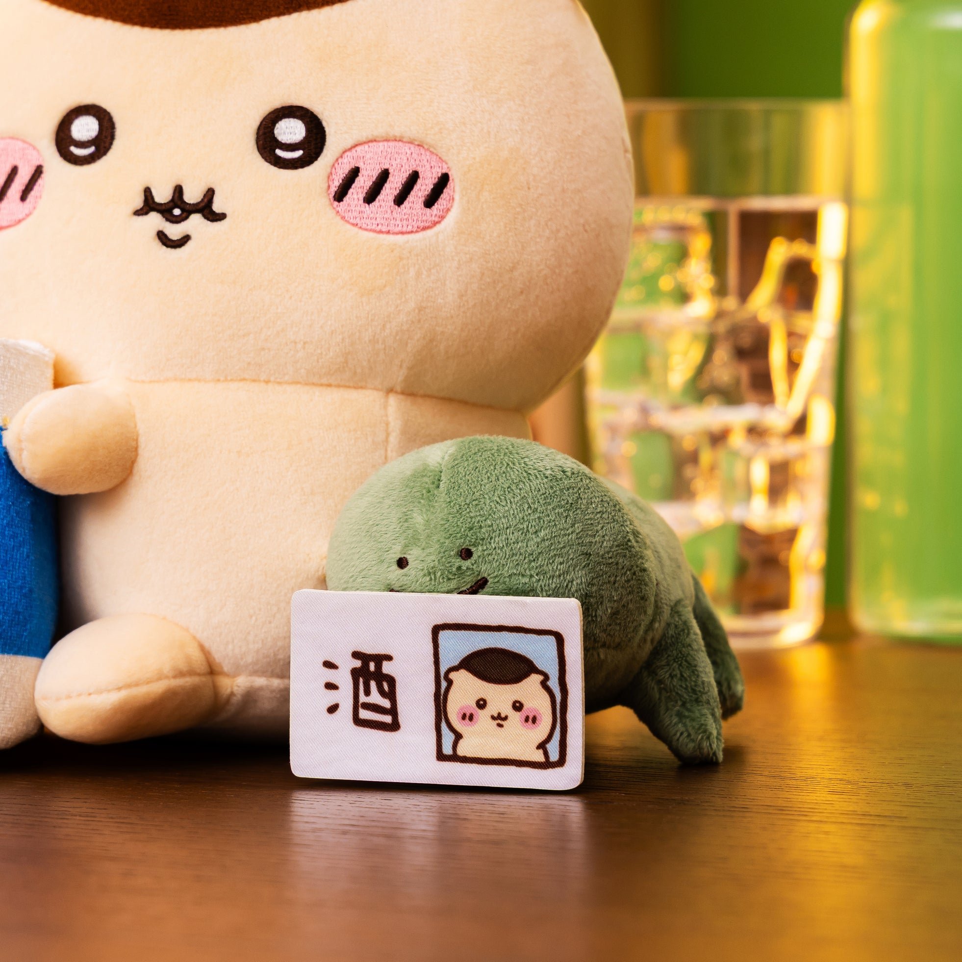 B賞 トカゲのぬいぐるみと酒の免許証