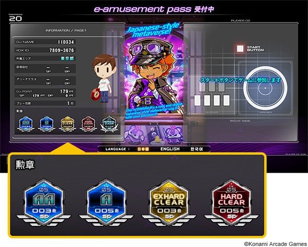 パワーアップした勲章