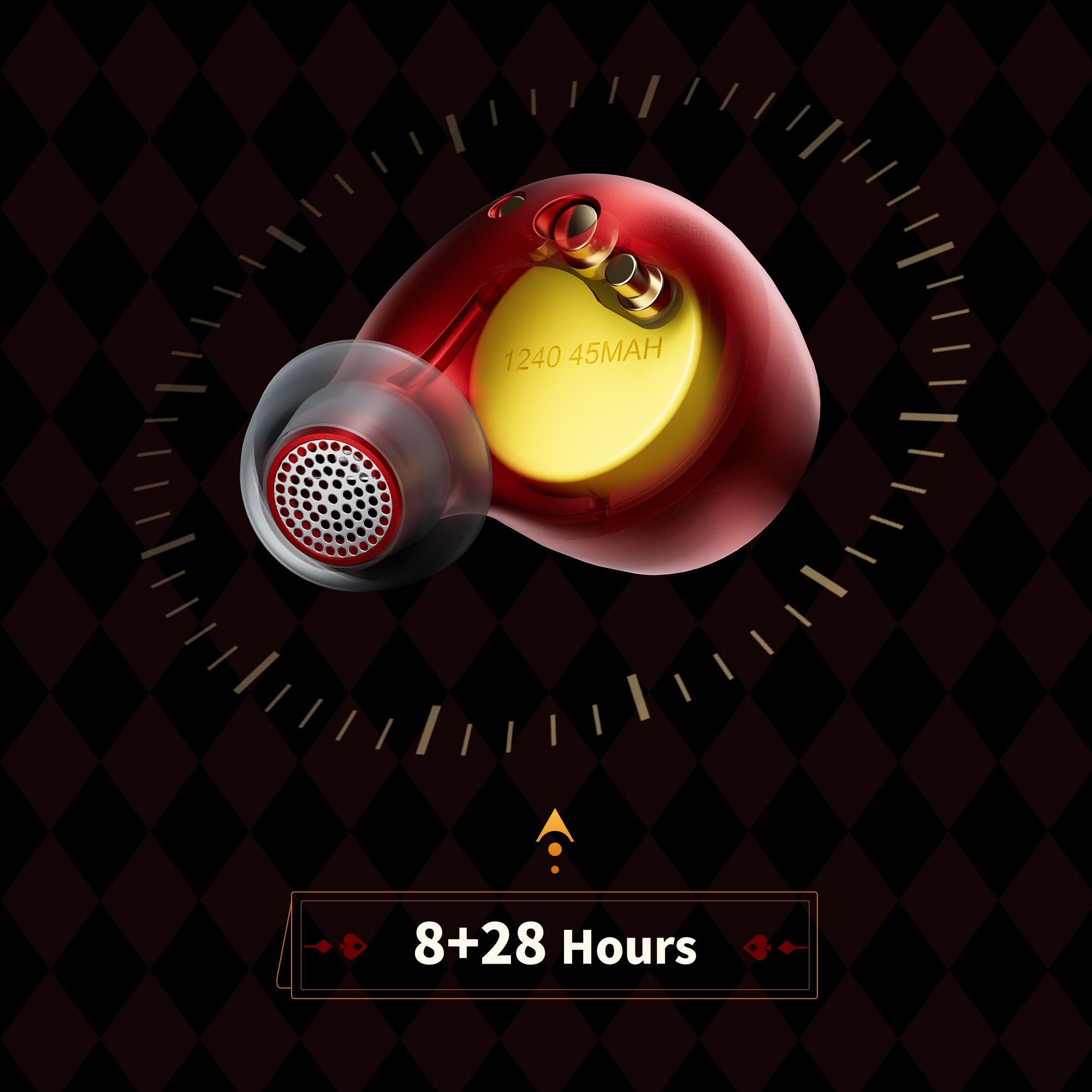 8+28時間連続再生