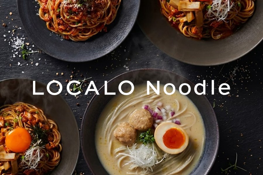 「LOCALO Noodle」ブランドロゴ