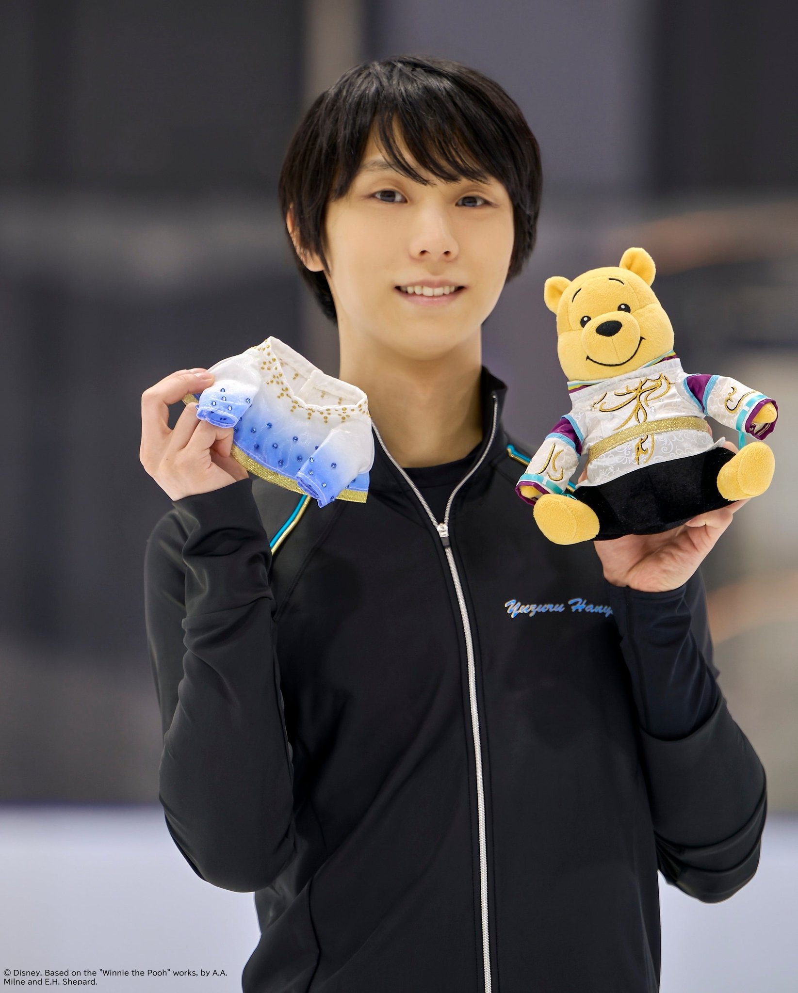 羽生結弦さんと衣装プーぬいぐるみ