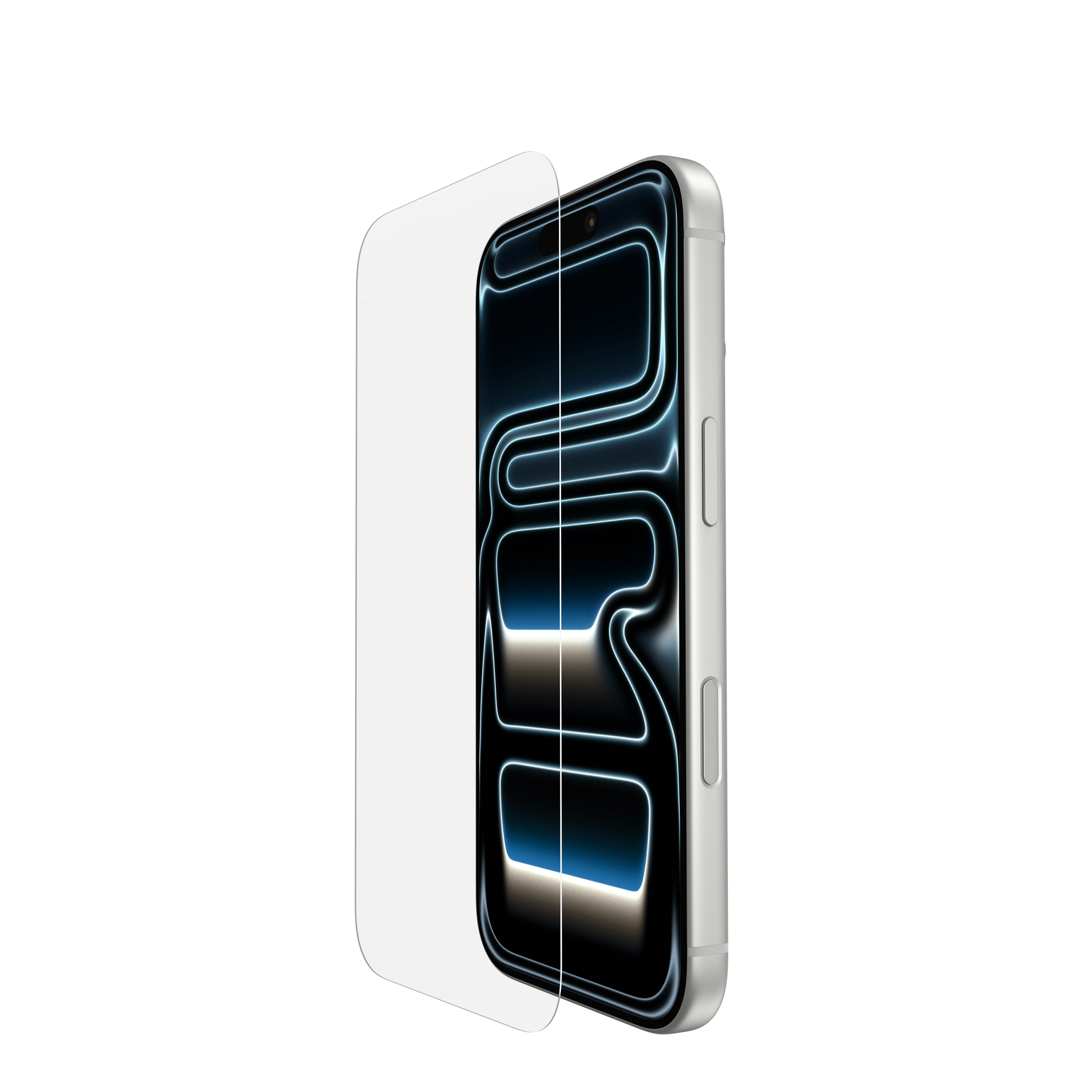 ScreenForce UltraGlass 2 強化ガラス保護フィルムの装着イメージ
