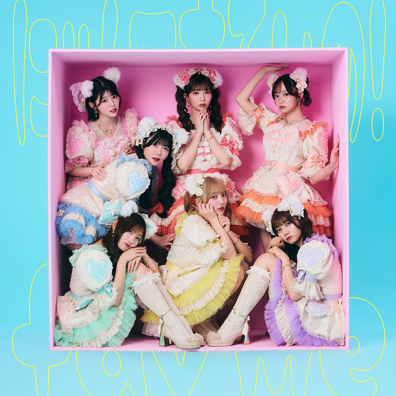 『にゃんてずるいの!』の世界観を表すfav meの7人