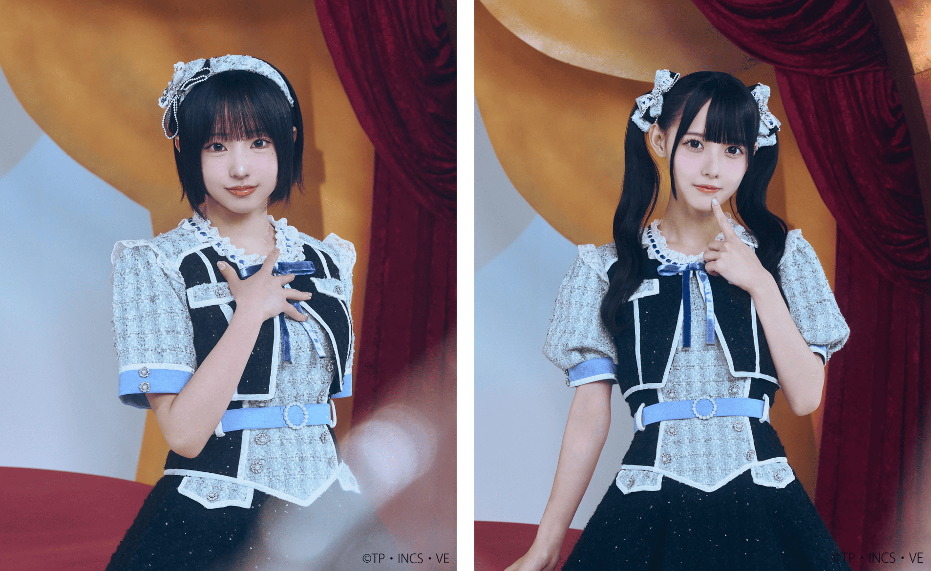 ⾼嶺のなでしこ(左から)涼海すう/松本ももな