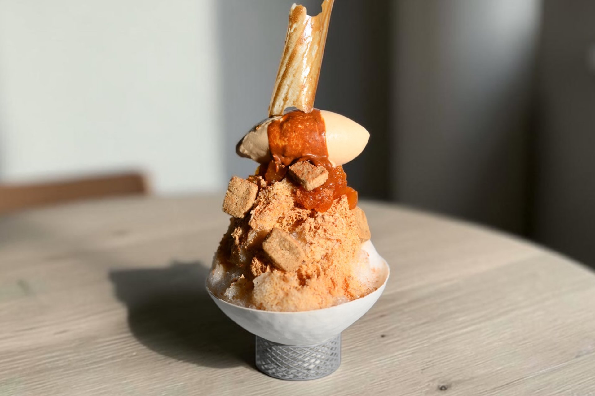 「Caramel & Coffee」のGelato Shave