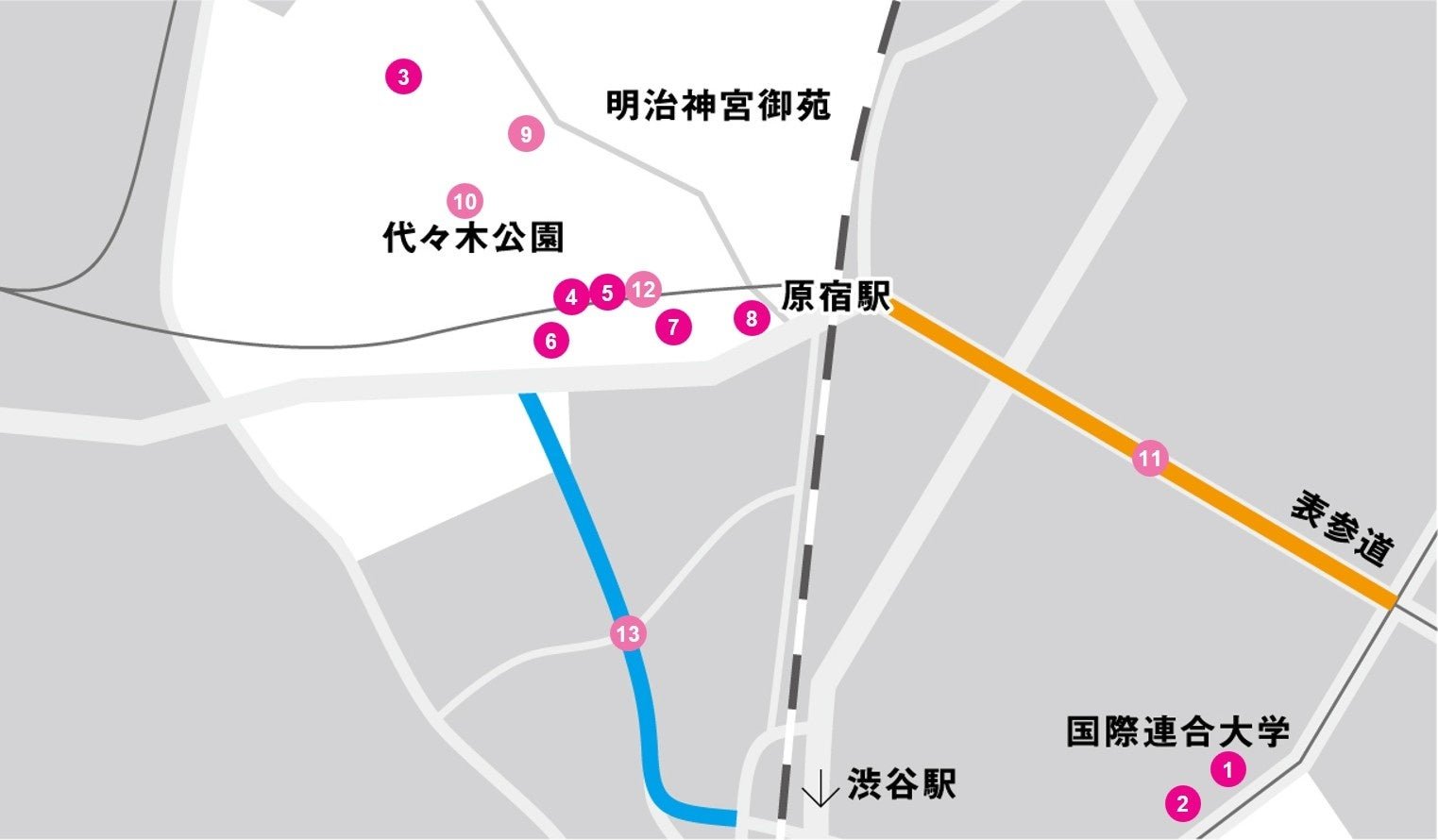 代々木・渋谷エリア