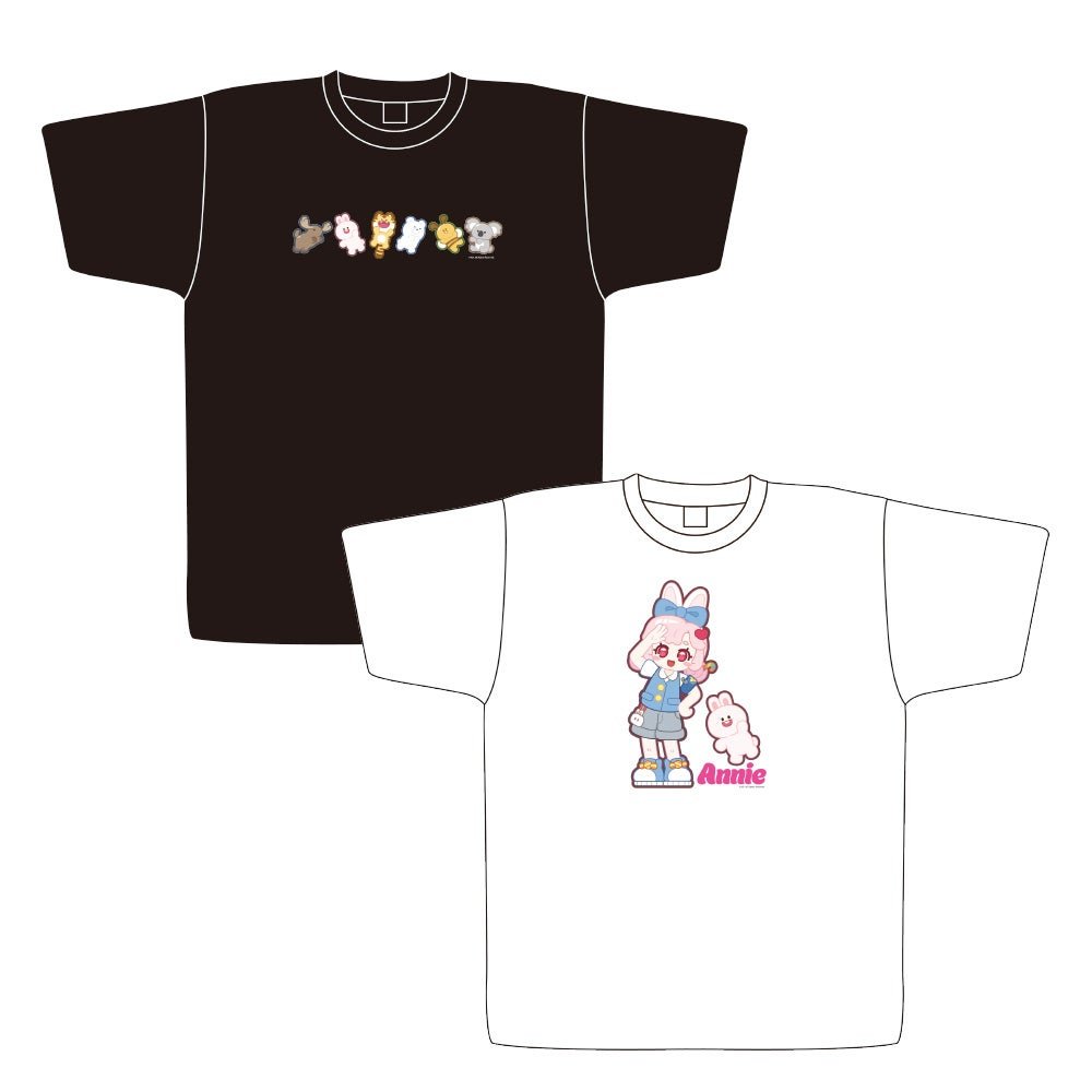 ハートピアスローライフ×ヴィレッジヴァンガード Tシャツ全2種