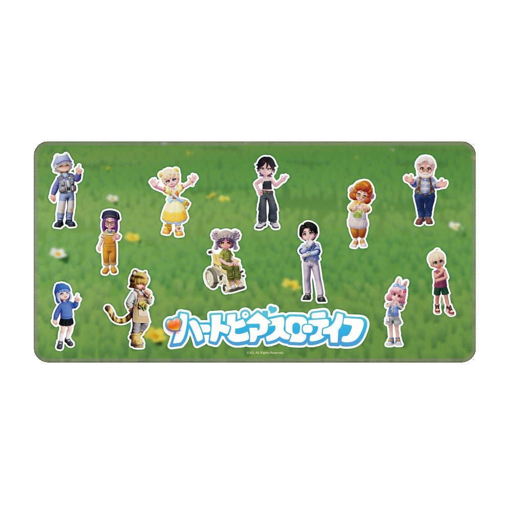 ハートピアスローライフ×ヴィレッジヴァンガード デスクマット