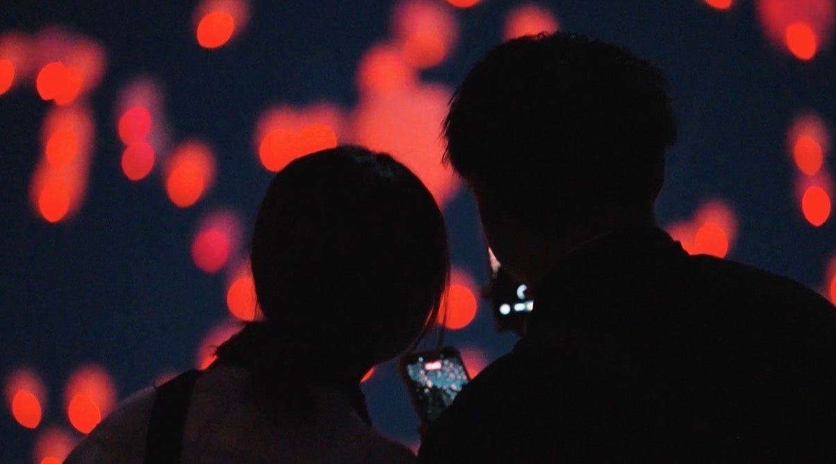 越後紅葉ランタンフェス 会場の様子
