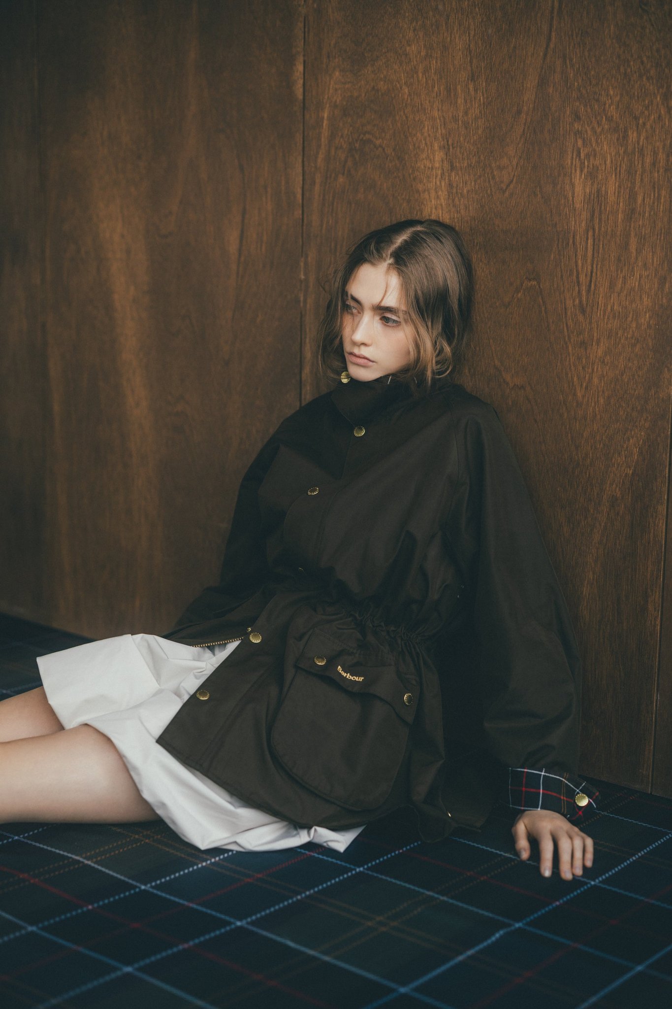 「Barbour」BEDALEテントシルエットジャケット(KKI)