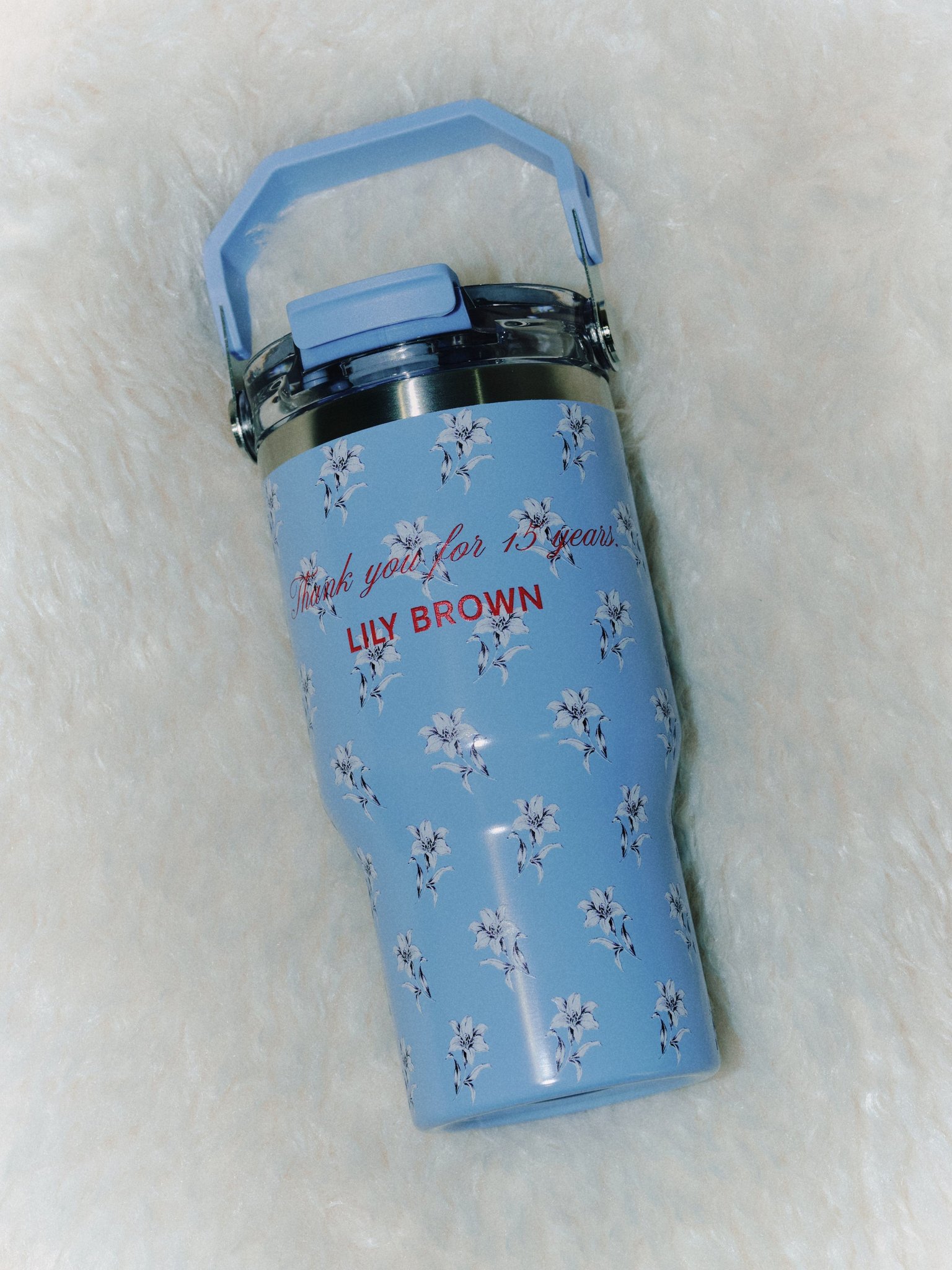 オリジナルLily柄タンブラー 570ml
