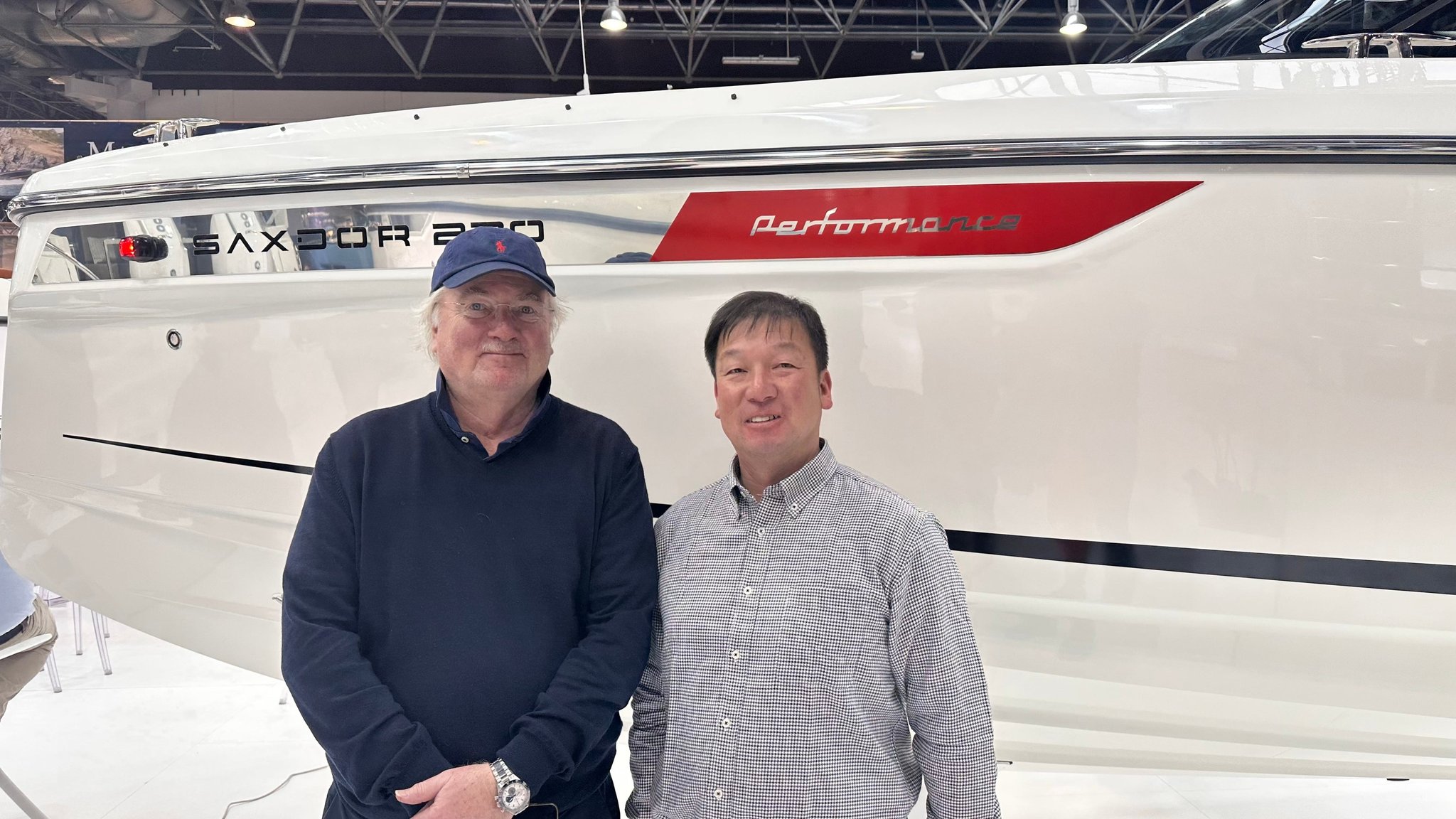 Saxdor創業者Sakari Mattila氏と岡本製作所代表取締役岡本哲博氏