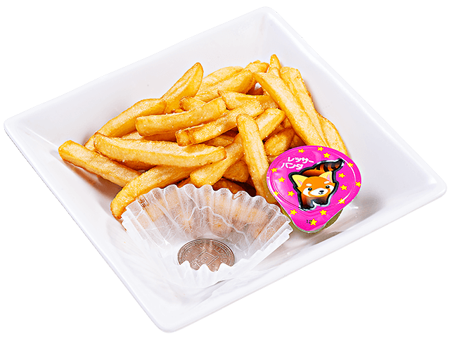 ■カプセルトイコイン付きおこさまメニュー / 『おこさまポテトプレート』340円（税込）～