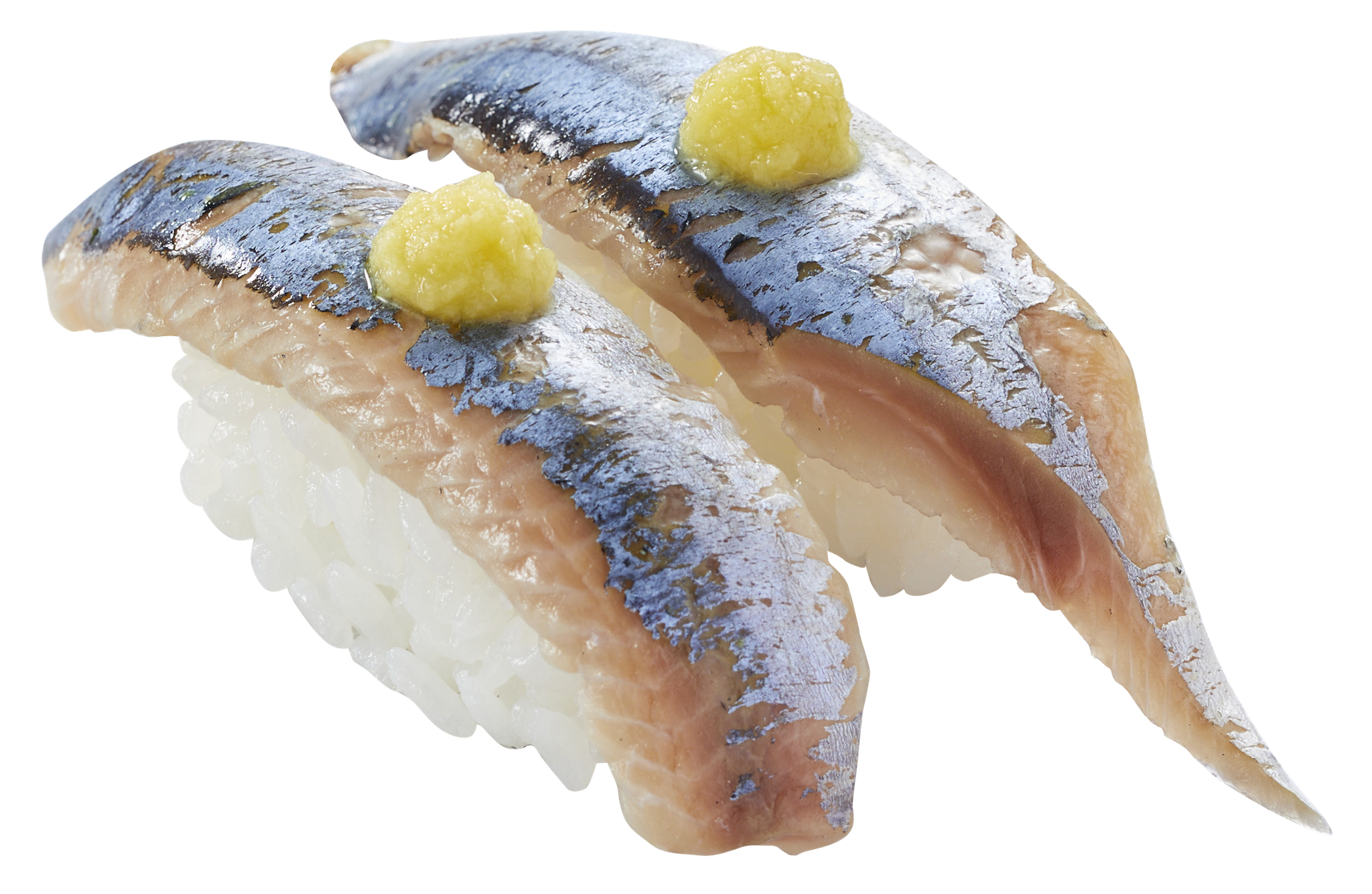北海道産さんまのにぎり寿司