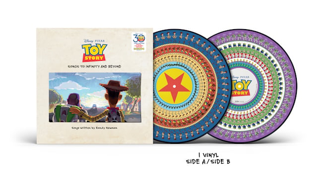 Toy Story Songs to Infinity and Beyondのゾートロープ仕様アナログレコード