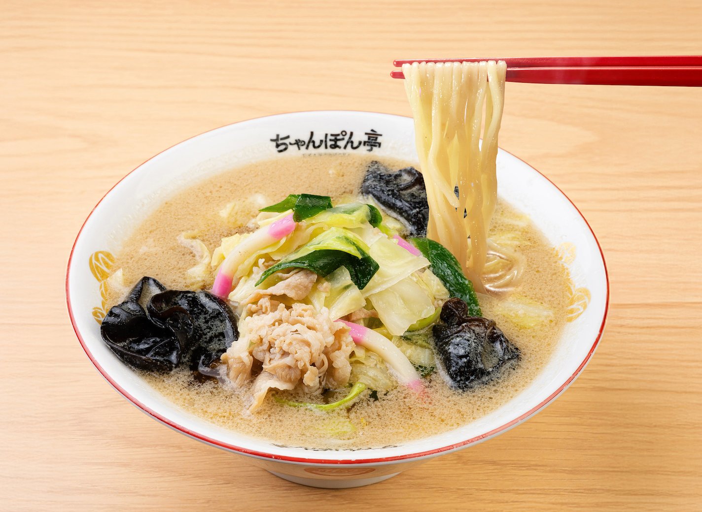 おだしのちゃんぽんの丼