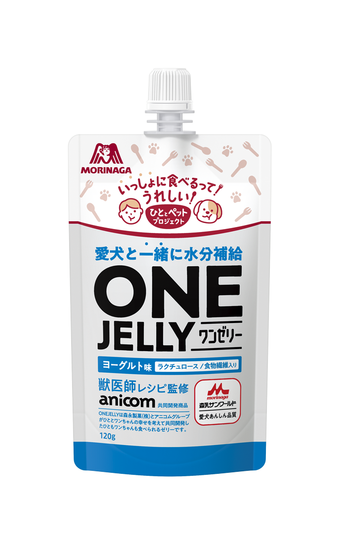 「ワンゼリーパウチwithドッグ＜ヨーグルト味＞」