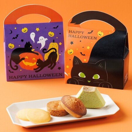 ハロウィン焼菓子ボックス2種と焼菓子詰め合わせ