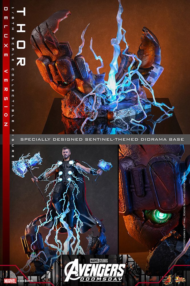 ムービー・マスターピース『アベンジャーズ／ドゥームズデイ』1/6スケールフィギュア ソー（デラックス版）